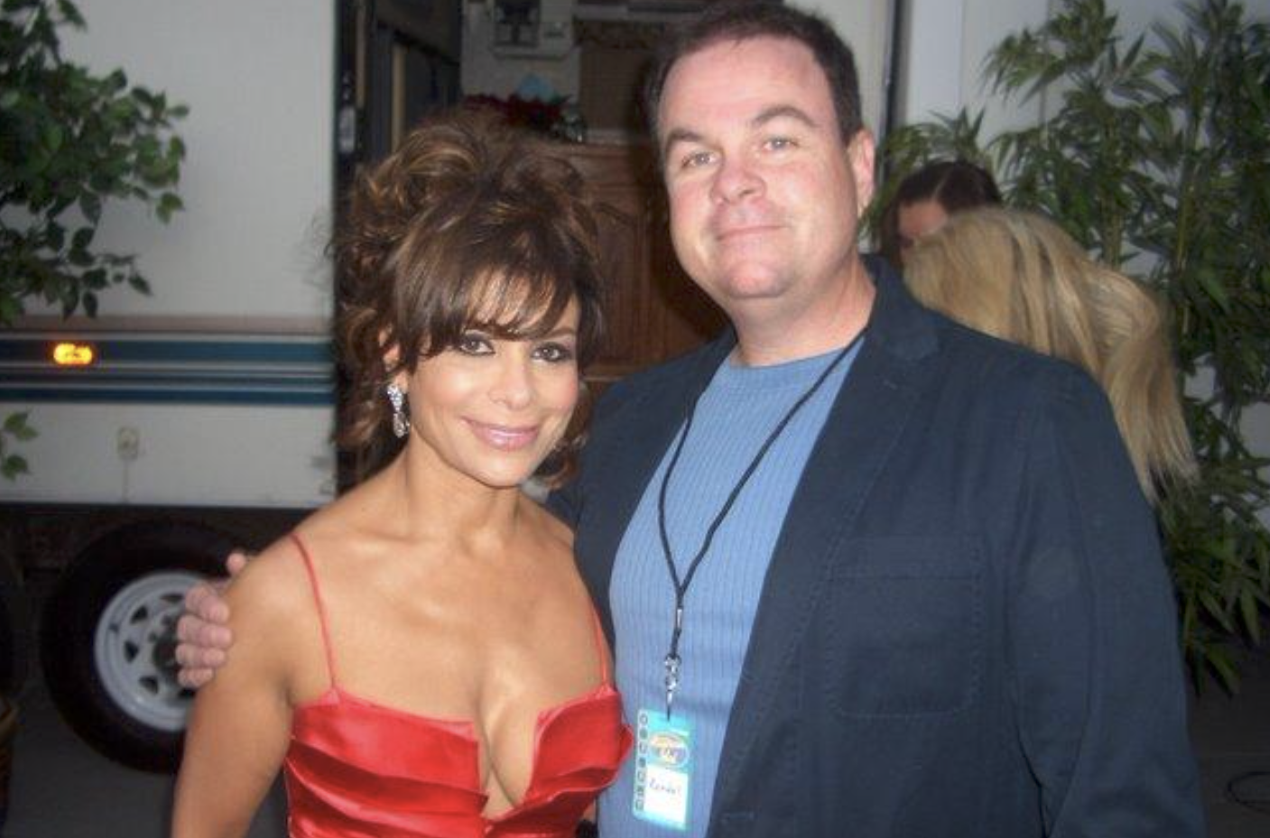 Randall Blaum with Paula Abdul